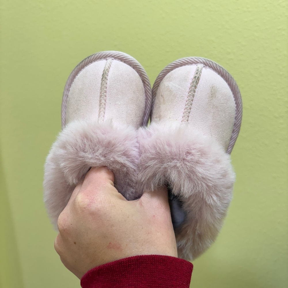 Pink slippers